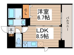 シティライツYATOMIDORIの物件間取画像